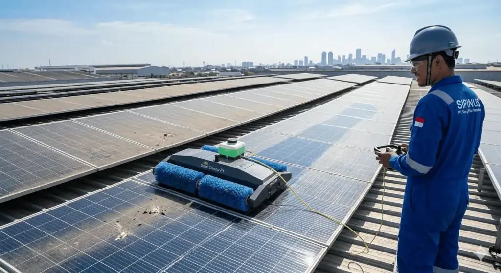 The Future of Solar Panel Maintenance: Robotic Cleaning Innovations in Indonesia