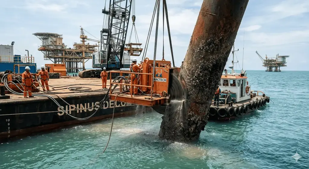 Diamond Wire Saw Technology Guide for Offshore Decommissioning in Indonesia